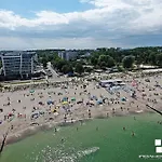Apartamentyprzymorzu Marine***** Dwupoziomowy Z Widokiem Na Morze شقة *
