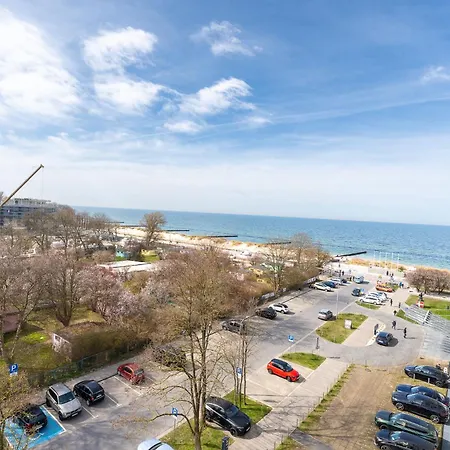 Apartamentyprzymorzu Marine***** Dwupoziomowy Z Widokiem Na Morze كولوبرزيغ