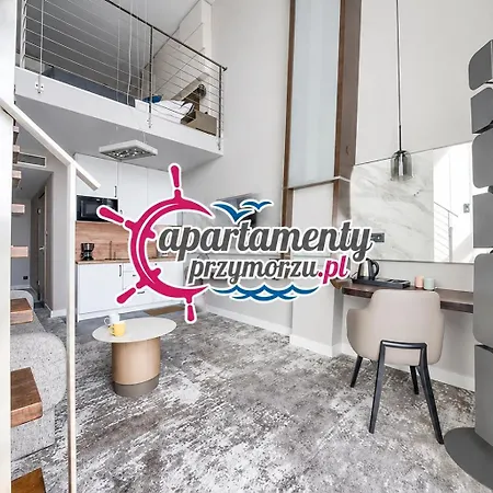 Apartamentyprzymorzu Marine***** Dwupoziomowy Z Widokiem Na Morze *